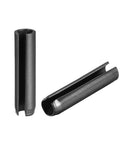 Slotted Spring Pin Kit Six Millimeter By Thirty Millimeter 65Mn Plain Finish 100 Piece Assortment For Small Machine Projects