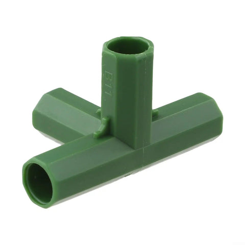 20 Pack 11mm Greenhouse Frame Connectors, Heavy Duty PP Plastic Joint Brackets For Garden Structures, Cold Frames And Flower Stands, Stable DIY Support Fittings For Tough Outdoor Builds And Reliable Frame Security