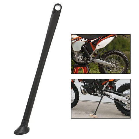 Forged Aluminum Dirt Bike Kickstand Side Stand With Rugged Springs For XC XCW XCF EXC EXCF 150 200 250 300 350 400 Black Finish