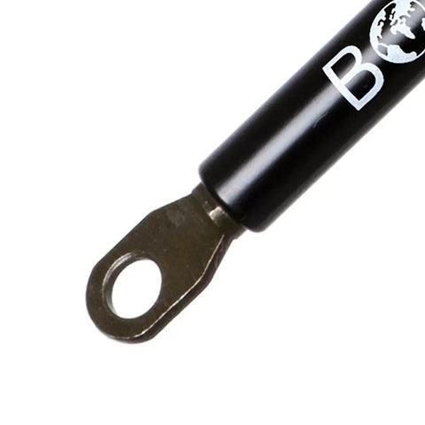 Close-up of eyelet end of Two Pack Universal Lift Support Struts Ninety Pound Gas Shocks for Toolbox Lid.