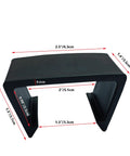 10 Piece Outdoor Patio Furniture Clips Set For Sectional Sofas And Wicker Couches Black Alignment Connectors Close-up