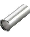 Heavy Duty Copper Crimp Connectors 100 Pack 15mm Long Non Insulated Ferrule Pin Terminals EN10-15 for AWG 8 and 10mm2 Wire Tin Plated Secure Wire Termination, 15mm ferrule