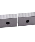 1 2 3 Machinist Setup Blocks, Matched Pair With Half Hole, Precision Ground Tool Steel, Pro Grade High Accuracy Square Blocks For Alignment And Machining, 0.0002 Inch Per Side Tolerance, Heavy Duty. matched pair with half hole
