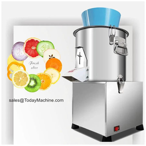 Beast Workhorse Wet Grinding Machine For Corn And Vegetables with stainless steel frame, featuring fruit slices display.