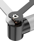 Close-up of Kickass 350W Electric Die Grinder Sander And Polisher tool head showing adjustable wrench and attachment mechanism.