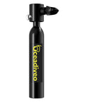 Mini Scuba Tank 0.5L Portable Diving Cylinder Gear For Underwater Breathing Training, Reusable Black Tank With Explosion Proof Shell And Smooth Airflow Valve For Safe, Effortless Dives.