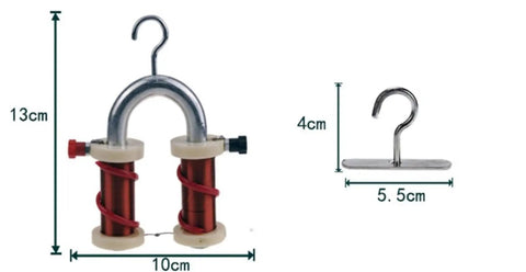 U Shaped Electromagnet With Horseshoe Solenoid For Physics Lab Electromagnetism Experiment Equipment Demonstration Apparatus