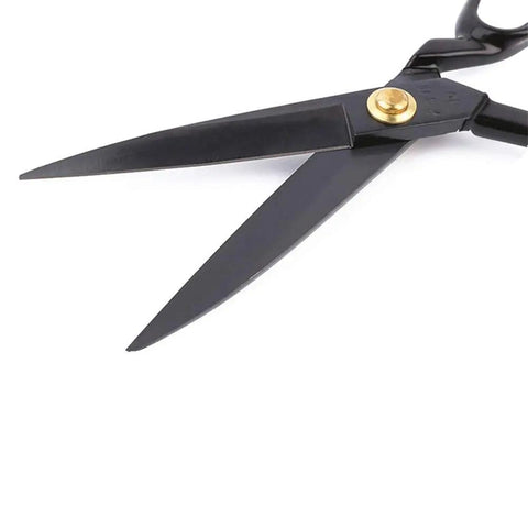 Left Handed Tailor Scissors 10 Inch Heavy Duty Dressmaking Shears Forged From Industrial Strength High Carbon Steel To Slice Through Tough Weaves Like A Hot Knife With An Ergonomic Rubberized Grip Built Different
