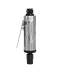 Amp Up Your Shop with This Hot Pneumatic Die Grinder Featuring Lightweight Design Engraving and Grinding Kit from a side view.