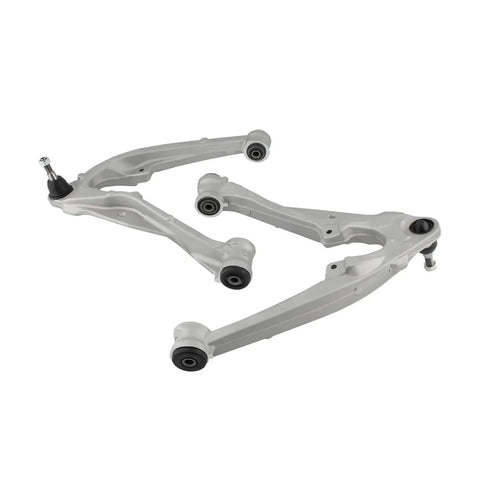 Aluminum Front Lower Control Arm For Chevy Silverado 1500 2014 2015 2016 2017 Upgrade Kit With Upper Control Arm Replacement And Bushing Set