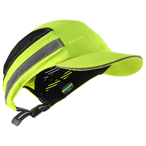 Unisex Lightweight Bump Cap Safety Hat With Reflective Stripes Breathable Baseball Cap Style Hard Hat For Adults ABS Insert