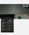 Professional EM-6B1 Electric Terminal Crimping Machine Tool With Exchangeable Die Set For 110V Power Cabinets, showing die set storage.