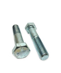 M6 1.0 X 80mm Hex Cap Screws Bolts Zinc Plated Grade 10.9 Pack Of 10 Heavy Duty Hardware Fastener Kit, two bolts up close