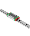 15mm Linear Rail Set With Heavy-Load Or Light-Load Carriage Blocks, 100 To 580mm Lengths, Hardened Steel Ball Bearing Sliding