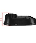 Replacement Cvt Clutch Cover Kit For Polaris Ranger 900 Xp and Crew 2013 to 2019, 7.12" black plastic housing, side view.