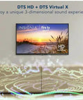 Bang For Your Buck 32 Inch Led Smart Fire Tv With Alexa Voice Remote For Smooth Streaming And Free Live Channels Super Crisp 720P Picture showcasing DTS HD and sound experience.