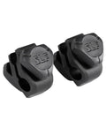 Ultimate Football Helmet Visor Clips Set With Quick Release Screws For Easy On No Tools Needed Universal Fit Black 1 Pair Clips