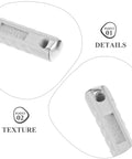 Close-up details of an 8A fuse from a European Type Classic Car Fuse Kit 60 Piece Set For Vintage Vehicles With 5A 8A 10A 16A 25A And 40A Fuses.