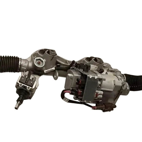 Premium Electric Steering Rack And Pinion Assembly For 2024 Chevrolet Silverado EV With Fresh Seals, detailed view showing components.