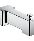 90 Degree Diverter Spout For Tub And Shower With Lift Rod, Chrome Finish, Standard 5 Inch Tub Spout, Easy Install