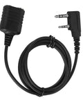 2 Pin K Type Microphone Extension Cable For Walkie Talkies And Headsets Universal 2 Pin Speaker Mic Cord Compatible With Kenwood Baofeng