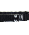 Top Tier Heavy Duty V-Drive Belt For Motorbike Transmission With Smaller Dimensions Replaces 36x939 part number, showing durable black material.