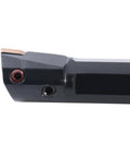Close-up of Heavy Duty 3/4 Inch Boring Bar with 10 Inch Overall Length for CNC and Manual Lathes, Right Hand S-MWLN Tool