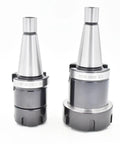 Top Tier NT40 ER20 Tool Holder Made From Tough 20CrMnTi Steel For CNC Milling With Super Precision And Durable Performance For Heavy Duty Lathe Work - two NT30 tool holders.