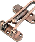 WUUWCHODC Sliding Door Bolt Lock for Gate Wooden Security Latch in bronze finish with sturdy metal construction.
