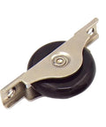 Heavy Duty V Groove Wheel With Silent Nylon Caster For Slick Sliding Door Track Operation Top Pick For Cabinet Wardrobe Window Hardware Upgrade Small Iron Frame Pulley System Load Bearing Roller close-up of steel roller with nylon wheel