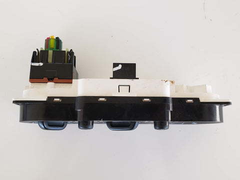 Rear view of Ford Black HVAC Temperature Control Panel With Push Button Rotary Actuator And Manual Operation Genuine Ford Part Replacement Climate Control Module For Ford Vehicles 1L2Z19980AA