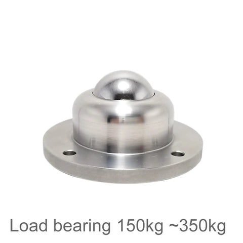 Heavy Duty Universal Ball Casters With Smooth 360 Degree Swivel Wheels No Fuss Install High Load Bearing Casters, metal design.