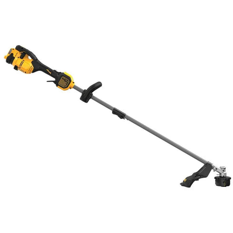 Universal Attachment Cordless String Trimmer With Adjustable 15 To 17 Inch Swath And Dual 0.080 Inch Or 0.095 Inch Line Yellow Black