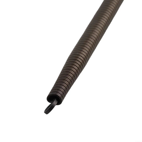 Top Notch Manual PVC Pipe Bender Spring Tool For 420mm Length Wire Conduit Bending, tan coil tool with rounded end.