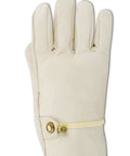 RoadMaster Unlined Grain Leather Drivers Gloves with Gunn Cut Straight Thumb Tan Medium Cow Grain Leather Ball and Tape Closure