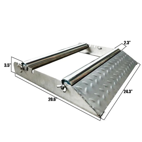 Heavy Duty Cable Drum Roller For Heavy Wire Reels Stainless Steel Cable Roller Stand Reel Dispenser Holds Reels Up To 23 Inches Wide