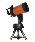 NexStar 6SE Computerized Telescope Bundle With Eyepiece And Filter Accessory Kit For 1.25 Inch Optics Perfect For Stargazing Beginners And Intermediate Observers Alike, orange telescope on tripod