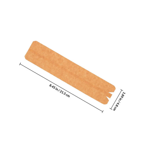 Heavy Duty Paper Packing Tape For Boxes With Easy Tear Strip And Writable Surface, Super Strong Seal dimensions view