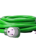 Heavy Duty Welder Extension Cord 50 Ft 8 Gauge 6-50 Plug 250V NEMA 6-50 With Lighted End ETL Listed UL Approved 50 Amp