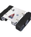 Smart Robot Tank Chassis With 33GB-520 Motor For DIY Robotics, Durable Aluminum Alloy, Big Track System, Low Noise, Easy Install
