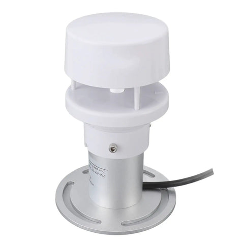 Rugged Outdoor 5 in 1 RS485 Weather Sensor with wind speed, wind direction, temperature, humidity, air pressure monitoring device.
