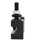 Four Pack AXA Wedge Style Turning Facing Tool Holders For Mini Lathes Up To 12 Inch Swing adjustable black steel holder with bolt.