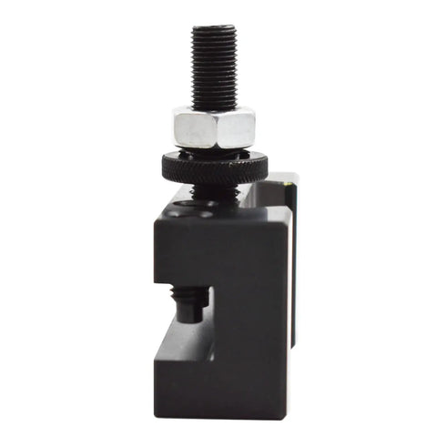 Four Pack AXA Wedge Style Turning Facing Tool Holders For Mini Lathes Up To 12 Inch Swing adjustable black steel holder with bolt.