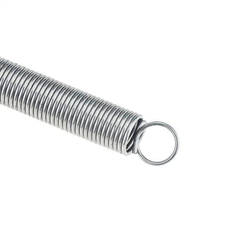 Rugged Built To Last Dual Hook Compressed Tension Spring 304 Stainless Steel Wire Diameter 2mm, close-up of spring end hook