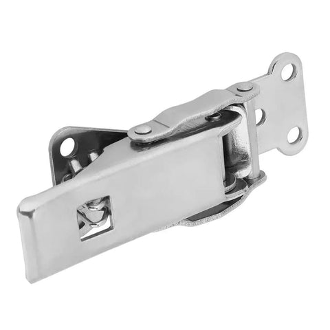 Stainless Steel Spring Loaded Toggle Latch Hasp For Cabinets Boxes Barrels And Mechanical Equipment No Fuss Easy Install Durable