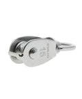 Beefy Stainless Steel Cable Pulley Wheel Set With Four M15 Single Pulleys Heavy Duty Lifting Rollers 360 Degree Rotating Rope Block For Hoisting Rigging And Towing, stainless steel 15 pulley