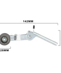 Rock Solid Iron Chain Tensioner Kit for MX350 With Guide Wheels Pulley Roller Tool to Keep Chain Tight And Stop It From Slipping Or Jumping Off For Serious Bikes. 142mm metal tensioner with 28mm roller