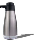 Stainless Steel Liquid Soap Dispenser 15 Fl Oz For Dish And Hand Soap No Fuss Pump Top Lifts Off For Easy Refill