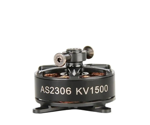 Close-up of Short Shaft Brushless Motor KV1500 1900 2300 For 2S 3S RC Planes And Freestyle Drones Outrunner Power Go To Upgrade