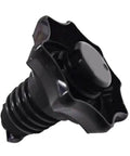 Spare Tire Hold Down Bolt Retainer Clamp For Golf 6 MK6 1KD803899B L1KD803899B in rugged black steel